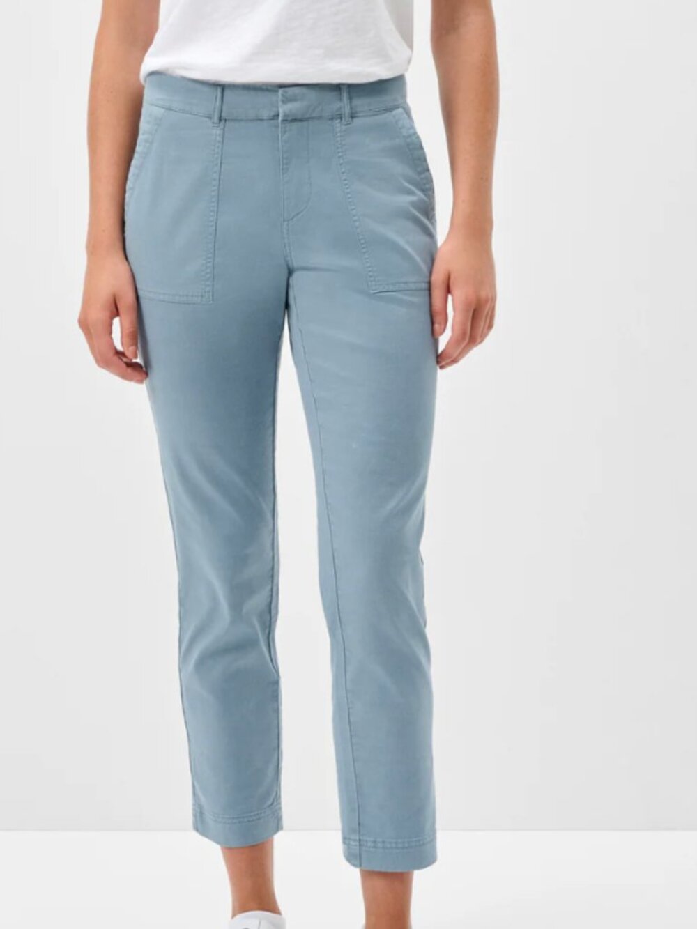 johnnie-o Surplus Cargo Cropped Pants "cloudburst" Size 0. NWT!